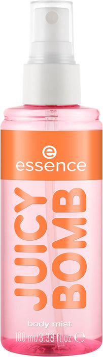 essence | Juicy Bomb Body Mist| Gourmand Caramel with Pistachio & Jasmine | Long-Lasting, Travel-Friendly & Vegan (02 | Caramel Crush)