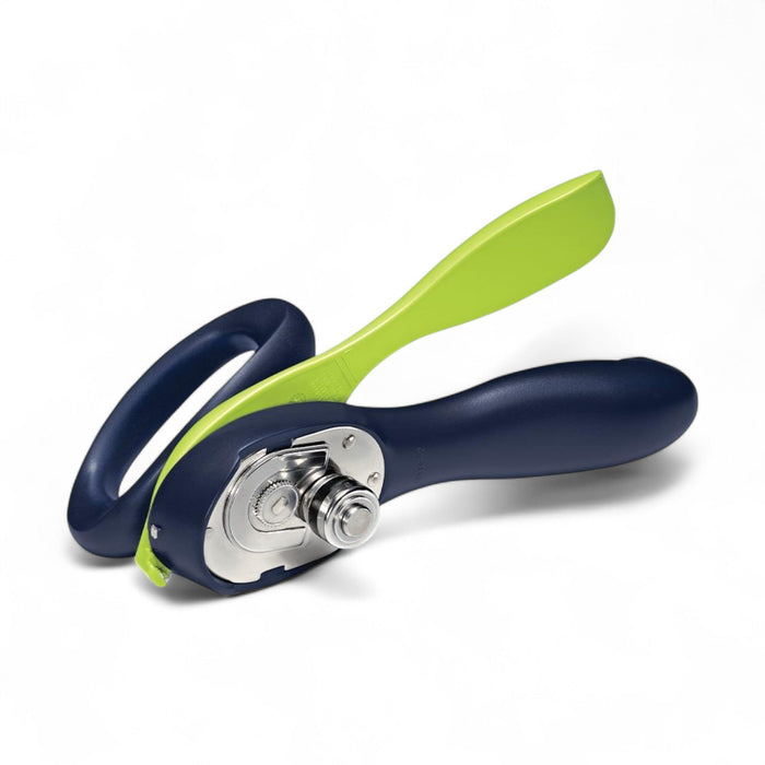 Tupperware Can Opener Ergonomic Smooth Edge Can Opener Green and Black