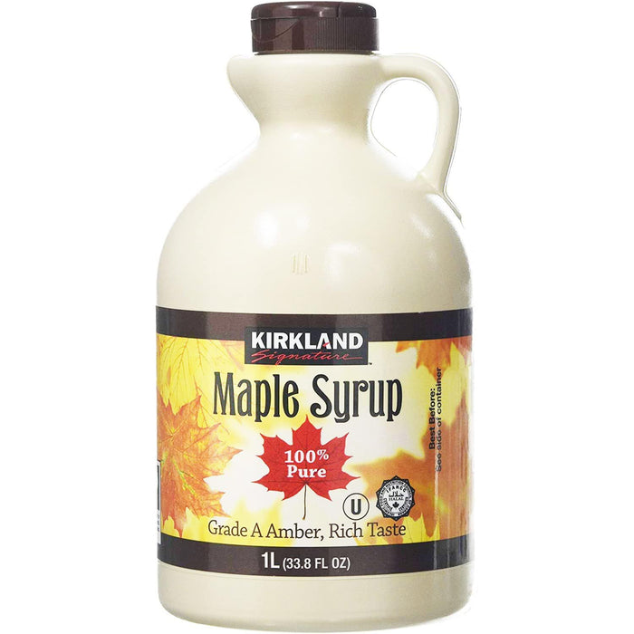 Signature 100% Maple Syrup Dark Amber, 33. 8 Fl OZ