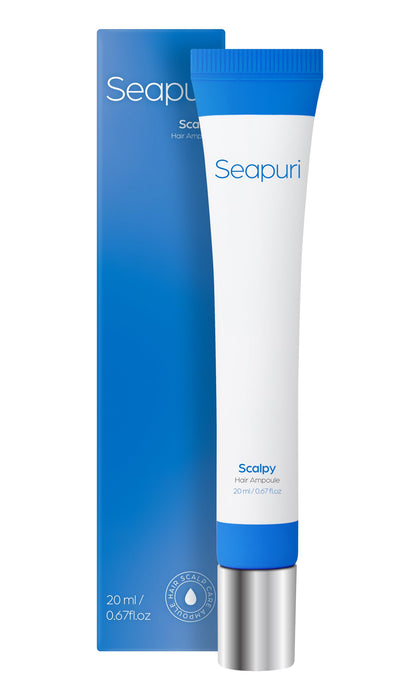 Seapuri Scalpy Hair Growth Serum for Hair Loss & Thinning | Mothers Day Gifts for Mom | Scalp Massager Treatment w/Salicylic Acid, Menthol, Dexpanthenol | Non-Greasy, Lightweight | Exfoliate Dandruff