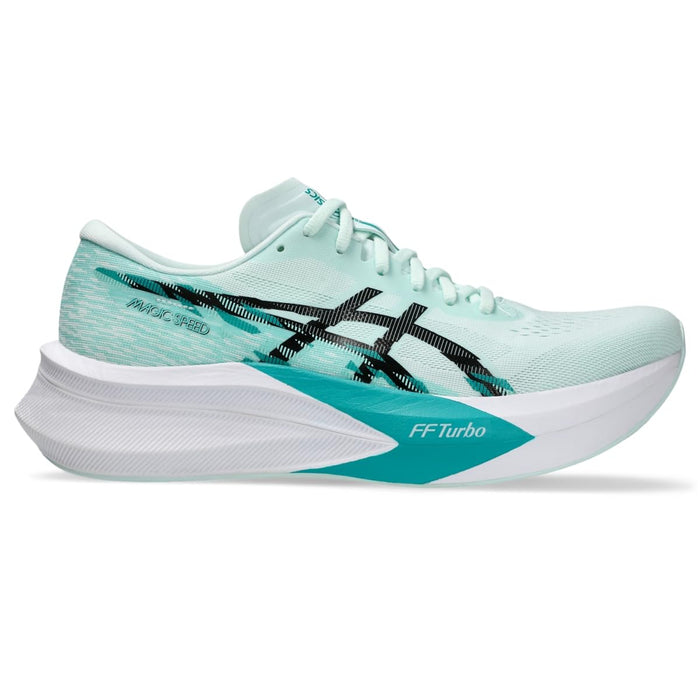 ASICS Men's Magic Speed 4 Running Shoes, 10.5, Soothing SEA/Black