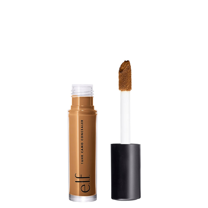 e.l.f. 16HR Camo Concealer Bundle, Full Coverage & Highly Pigmented, Matte Finish, Deep Caramel 0.203 Fl Oz (6mL) & Deep Chestnut 0.203 Fl Oz (6mL)