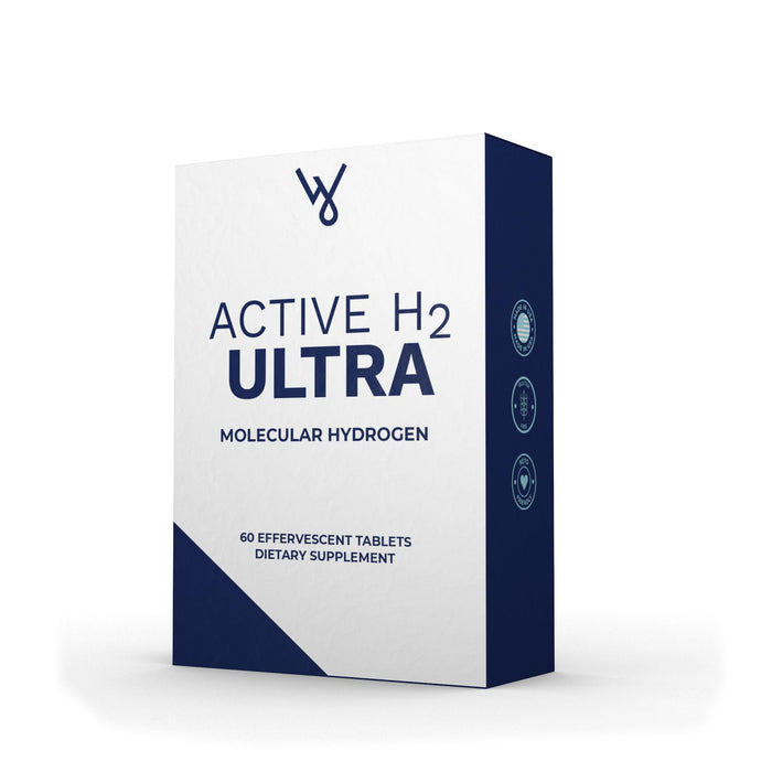 Active H2 Ultra Hydrogen Water Tablet - Optimize Health, Support Immunity, and Balance Antioxidants with Benefits of Molecular Hydrogen (1 Bottle, 60 Tablets)