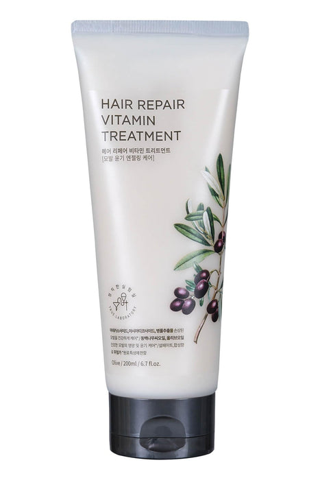 True.LAB Hair Repair Vitamin Treatment - Intensive Hydration & Strengthening, Natural Extracts & Essential Oils, Promotes Healthy Hair Growth 200ml