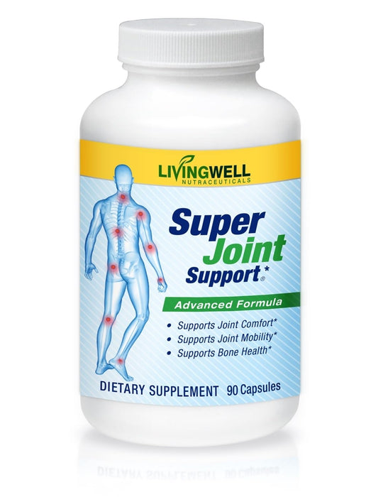 SUPER JOINT SUPPORT - Glucosamine, Chondroitin, MSM, and FruiteX-B Joint Support Supplement for Joint Relief, Health & Comfort - 30 Servings (120 Capsules)