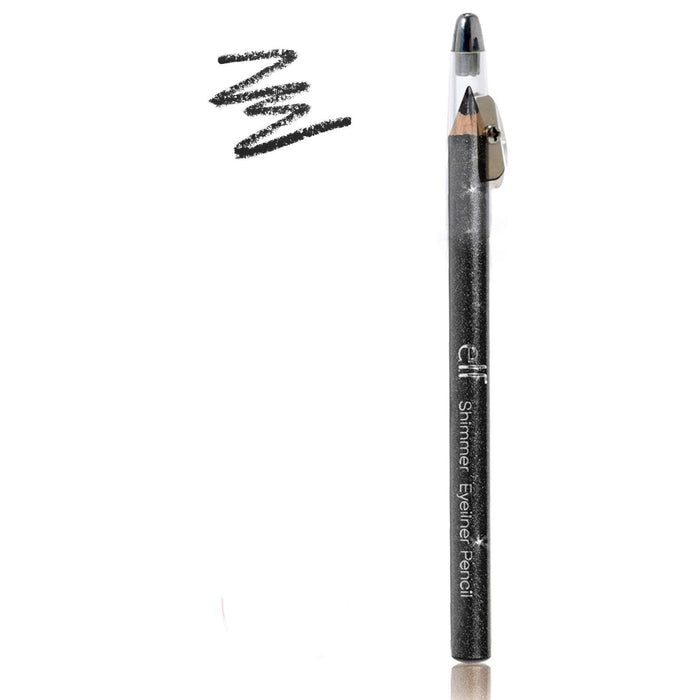e.l.f. Essential Shimmer Eyeliner Pencil 7609 Black Bandit by e.l.f. Cosmetics
