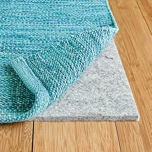 RUGPADUSA - Basics - 10' Square - 1/4" Thick - 100% Felt - Protective Cushioning Rug Pad - Safe for All Floors and Finishes Including Hardwoods