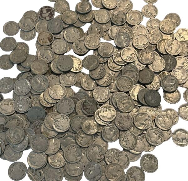 Lot of 40 Buffalo Nickels No Date/Low Grade - Choose How Many Lots of 40