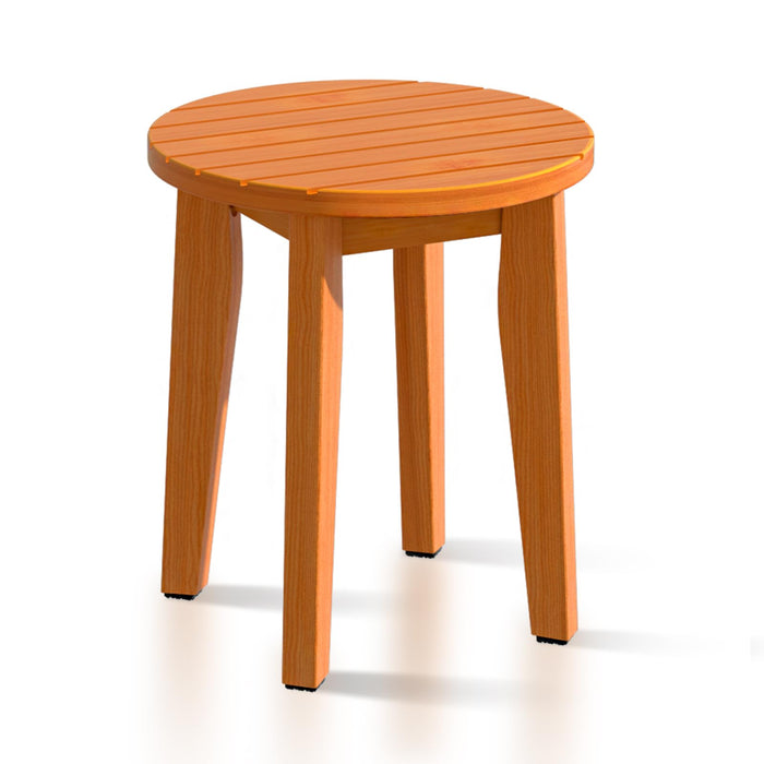 Bamboo Shower Stool - Lightweight, Waterproof, Non-Slip Shower Seat for Elderly, Disabled, Small Spaces, RV, Bathtub, and Spa Use, Supports Up to 500lbs (Natural, 16")