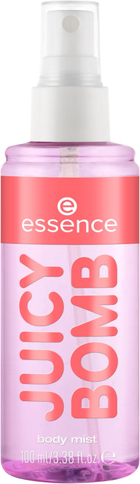 essence | Juicy Bomb Body Mist| Fruity Lychee with Dragonfruit & Floral Notes | Long-Lasting, Travel-Friendly & Vegan (03 | Lychee Lagoon)