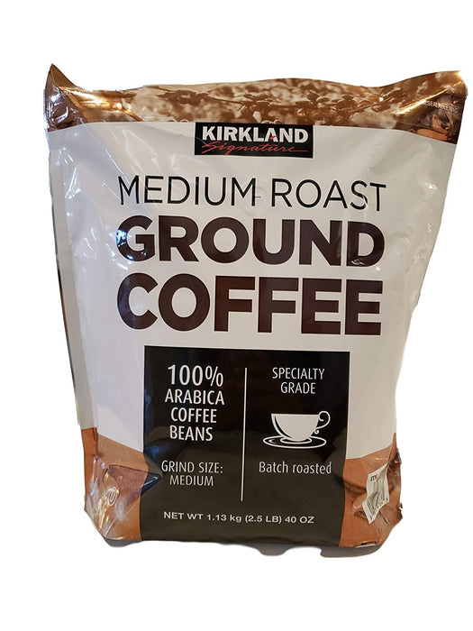 KIRKLAND SIGNATURE Medium Roast Coffee, 2.5 Lb, Brown, 40 Ounce