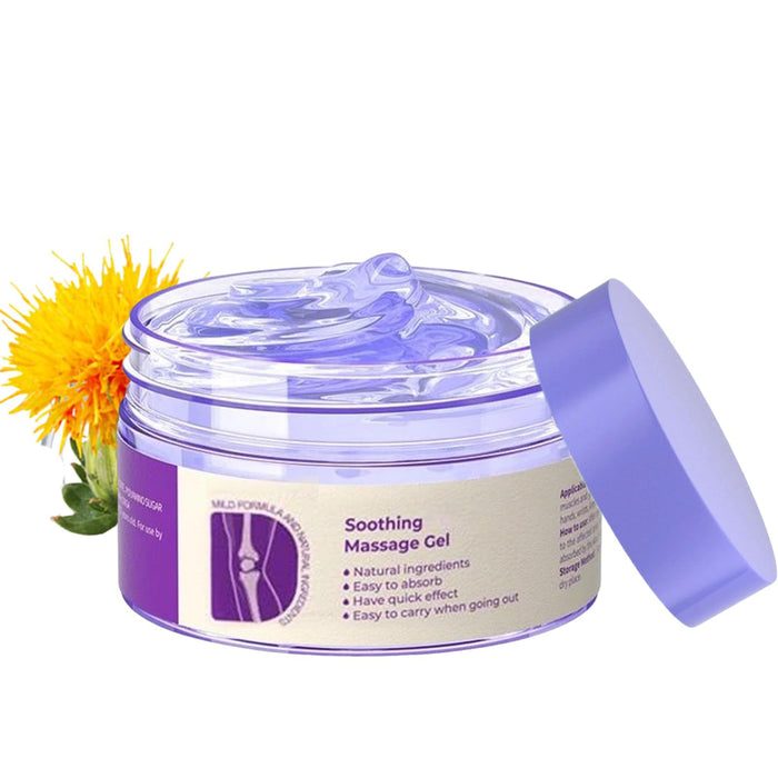 Kresin Joint Gel Purple Gel, Soothing Massage Cream - Rapid Muscle for Knees, Lumbar, Neck, Hands, and Feet (1)