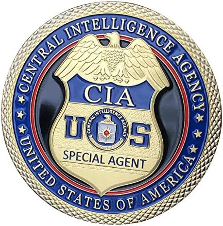 Central Intelligence Agency CIA | Special Agent | Gold Plated Challenge Coin