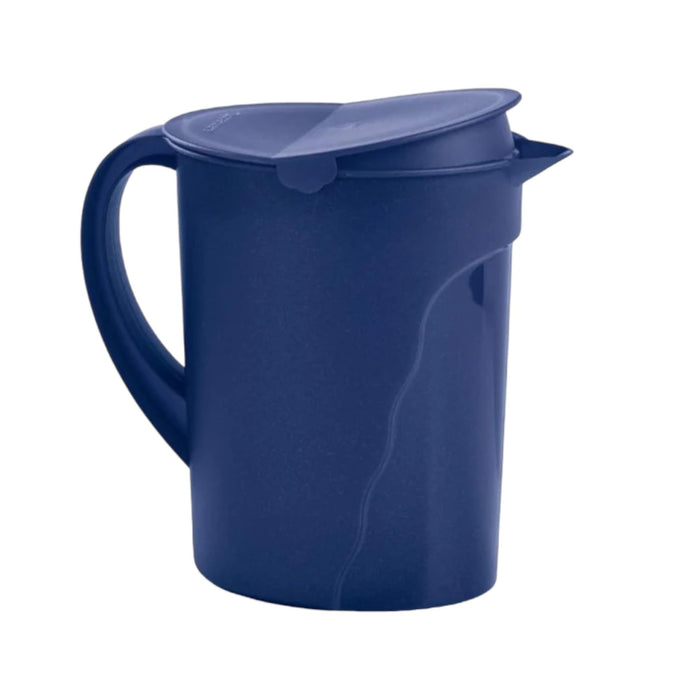 Tupperware Impressions 1 Gallon Pitcher Navy Blue