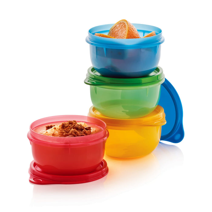 Tupperware Brand Ideal Lit’l Food Storage Bowls for Toddlers & Kids - Airtight, Leak-Proof, Dishwasher Safe & BPA Free - Includes Lids