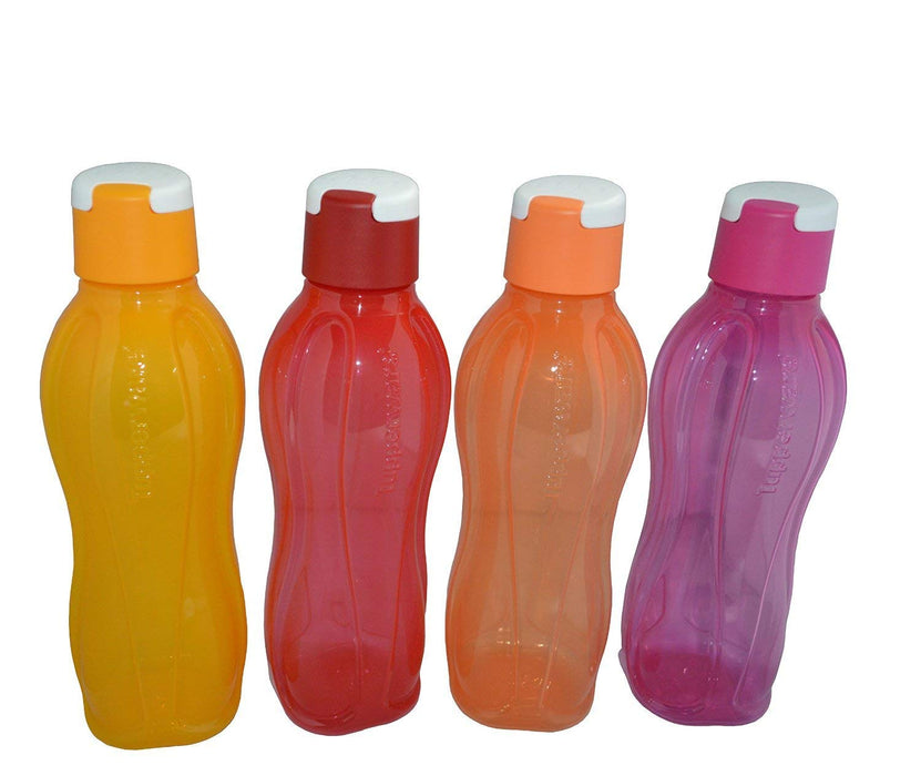 Tupperware TP-380-T750 Aquasafe Sports Water Bottle 750ml | Flip Top, 2 Pcs