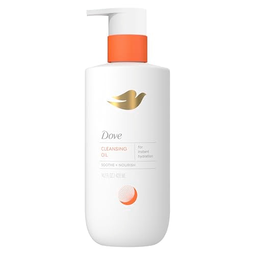 Dove Shower Body Oil Wash – Ultra-Moisturizing Cleansing Oil for Dry & Itchy Skin 14.2 oz
