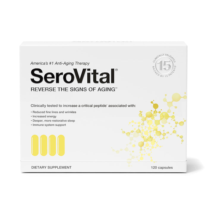 Serovital Renewal Complex - Anti Aging Supplements - Amino Acids - Peptides - Improved Energy and Immunity, Better Deeper Sleep, 30-Day Supply