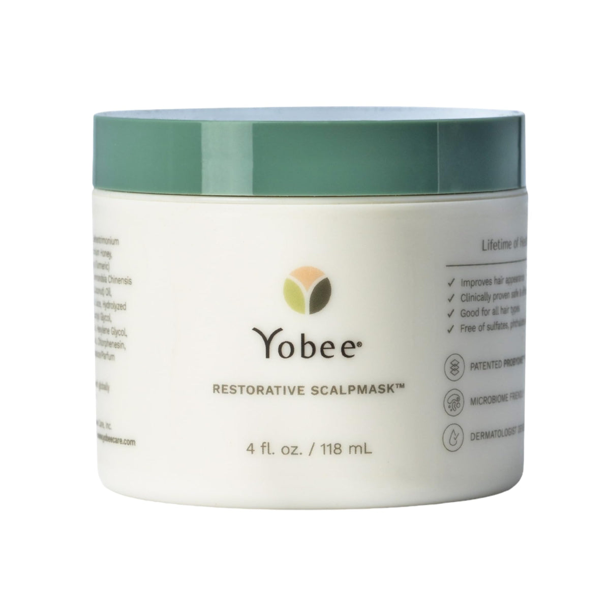 Yobee Restorative Scalp Mask - Dry Scalp Treatment Hair Mask - Probiot ...