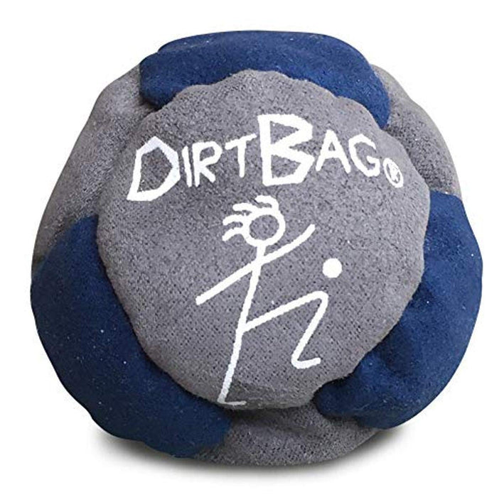 Retros Market Dirtbag Hacky Sack Footbag, Navy/Grey Pack of 1