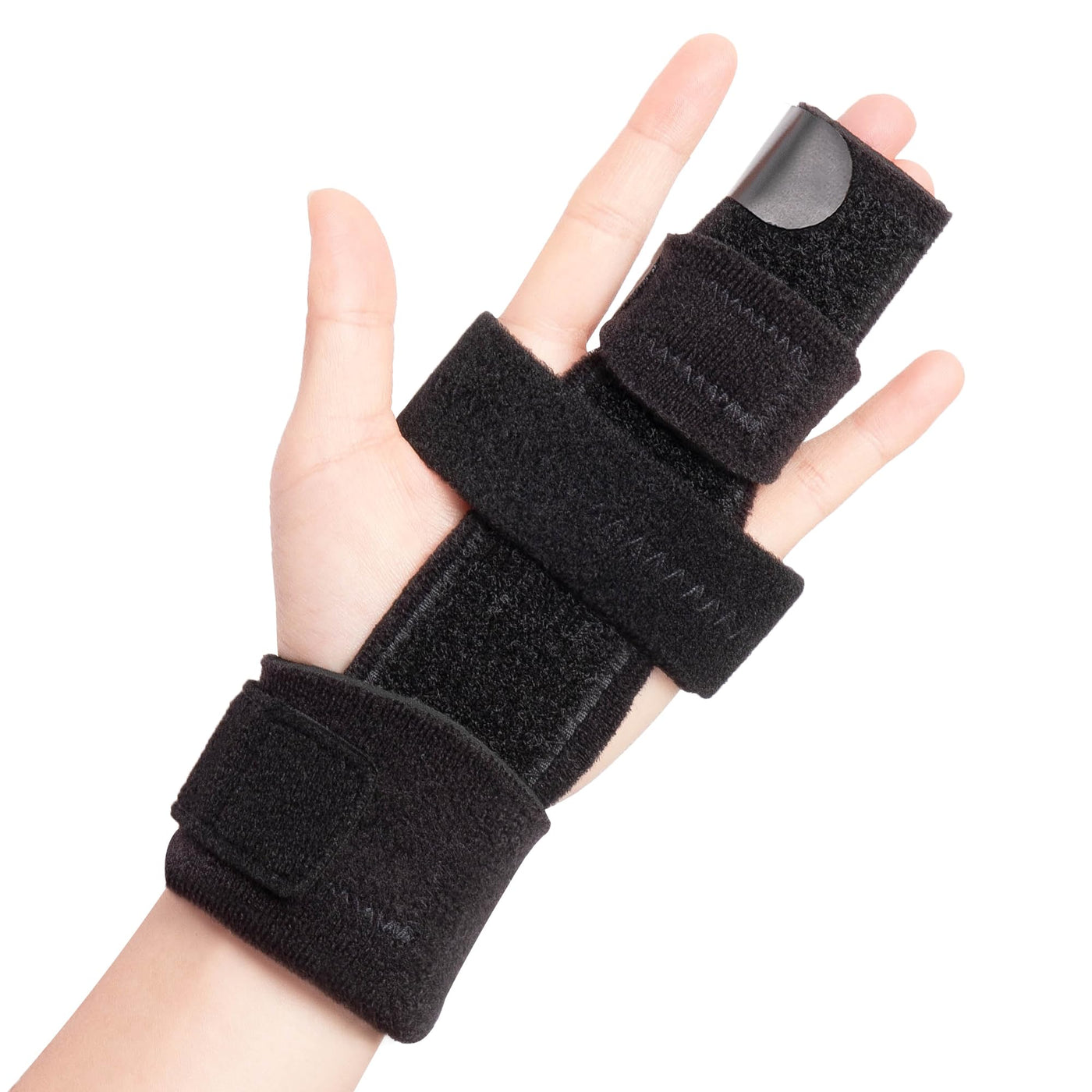 fibee 2 Finger Splint Trigger Finger Splint Adjustable Two Finger Spli ...