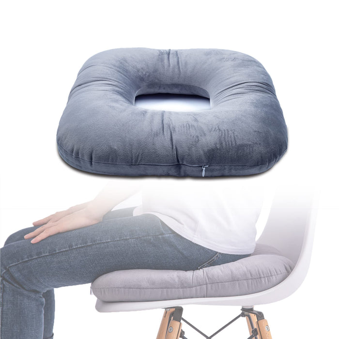 Hshbxd Donut Pillow for Tailbone Pain Relief, Wheelchair Cushion for Hemorrhoids and Bed Sores, Pregnancy, Donut Pillow Suitable for Office, Long Travel, Car and Home Sofa