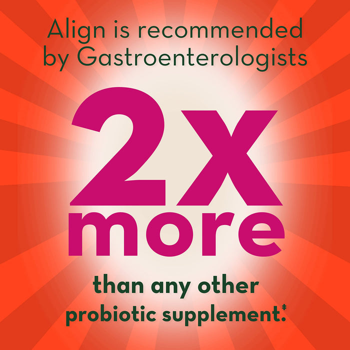 Align Probiotic, Women's Dual Action, Probiotics for Women, Multi-Strain Probiotic with Chaste Tree, Supports Feminine Health, Soothes Occasional Abdominal Discomfort, Gas, Bloating, 28 Capsules