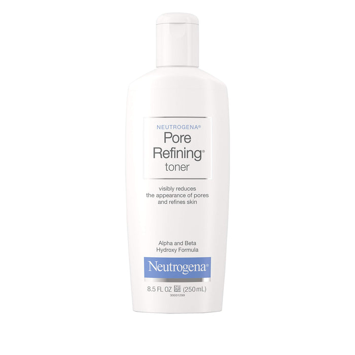 Neutrogena Pore Refining Toner with Witch Hazel, Alpha Hydroxy Acid & Beta Hydroxy Acid, Oil-Free & Hypoallergenic Facial Pore Cleansing Toner, 8.5 fl. ozGET 20% OFF STOREWIDE!