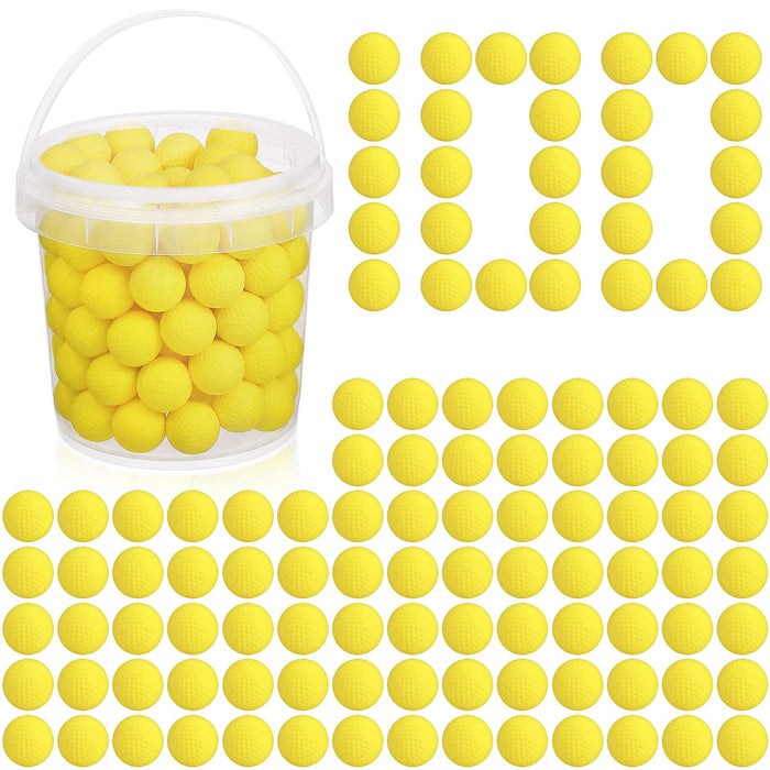 Retros Market 100 Rounds Refill Balls Ammo Compatible with Nerf Rival Gun, TiopLior Foam Bullet Ball Replacement Refill Pack Fit for Rival(HIR, High-Impact Rounds)