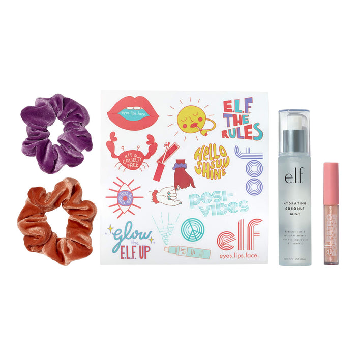 e.l.f. Retro Paradise Lifestyle & Scrunchies Kit