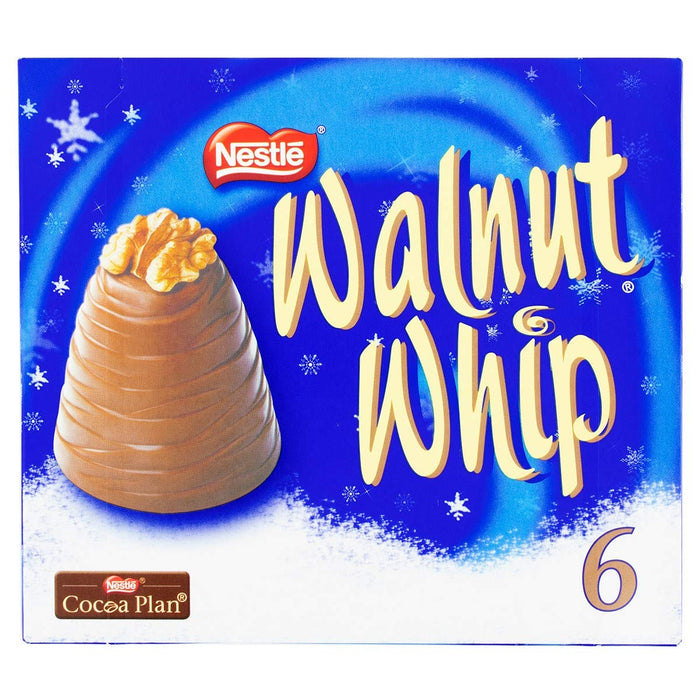 NESTLE Walnut Whip 6pk 180gGET 20% OFF STOREWIDE!