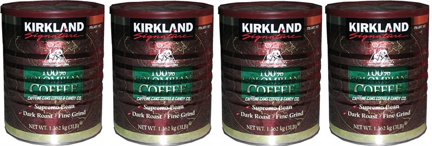 Kirkland Signature 100% Colombian Coffee, 12 LB