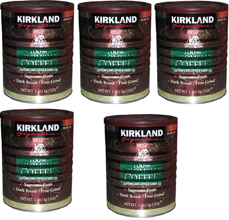 Kirkland Signature 100% Colombian Coffee, 15 LB