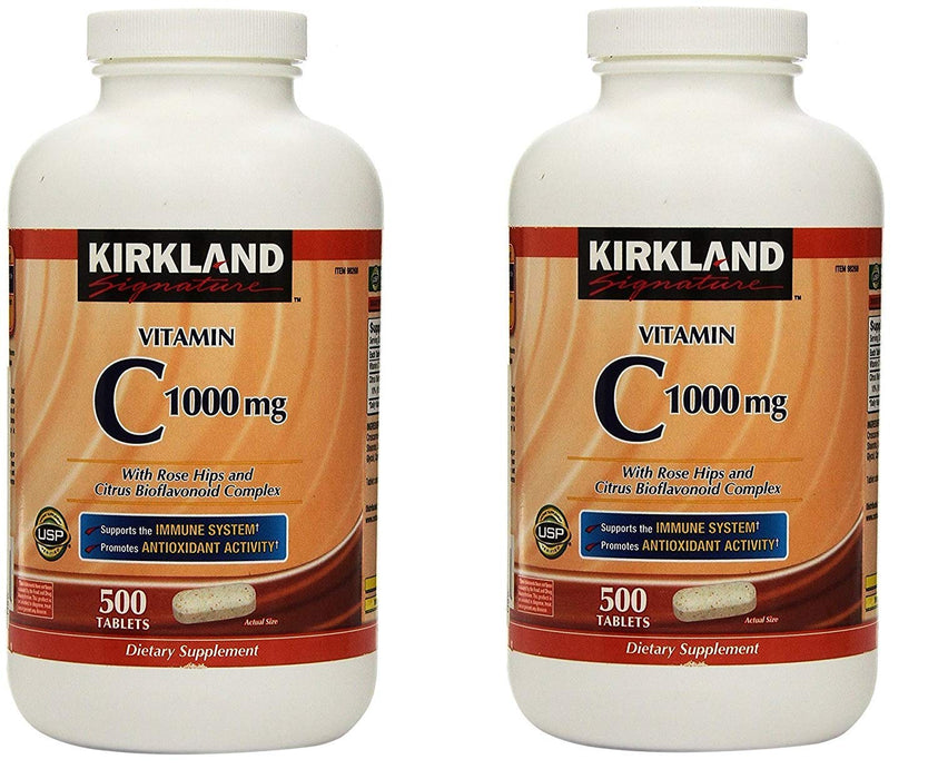 Kirkland Vitamin C with Rose Hips and Citrus Bioflavonoid Complex (1000 mg)