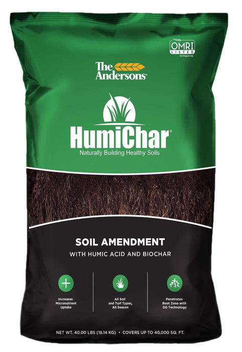 The Andersons HumiChar Organic Soil Amendment with Humic Acid and Biochar (40 lb)
