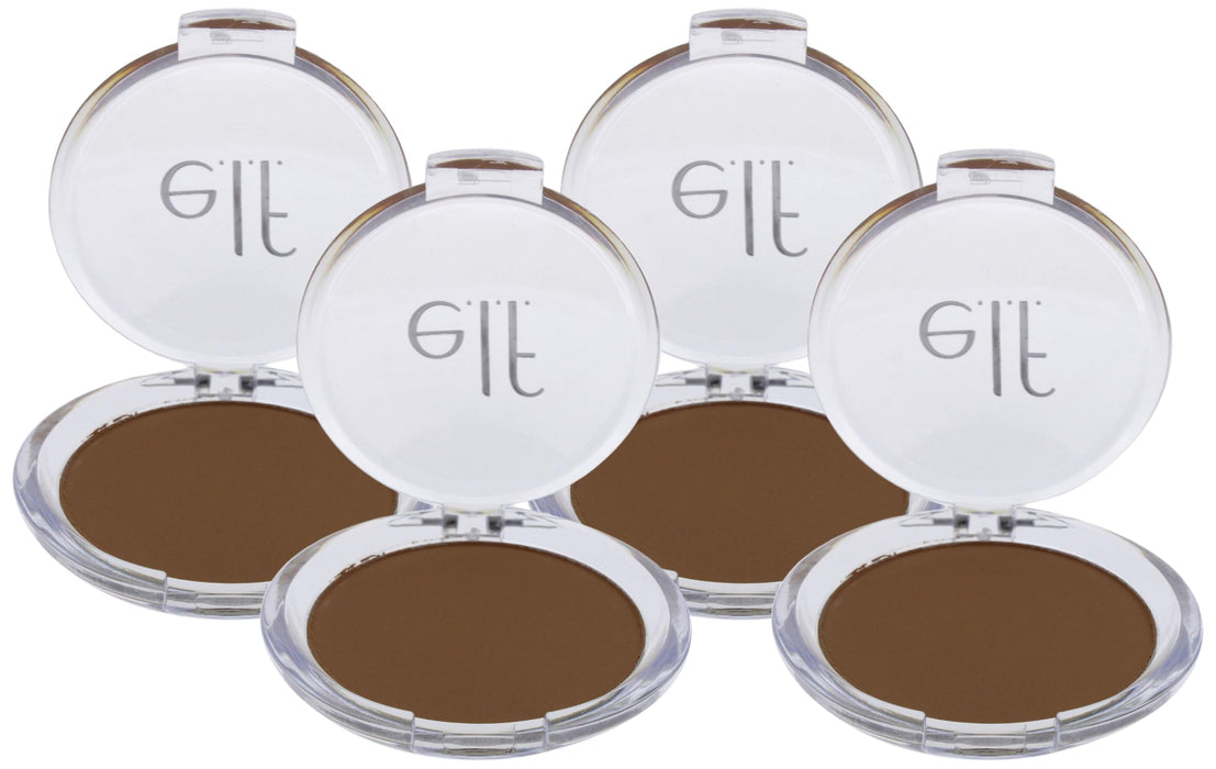 e.l.f. Prime & Stay Finishing Powder, Lasts All-Day, Perfect for Touch Ups, Blurs Fine Lines & Smooths Texture, Light/Medium (Pack of 4)