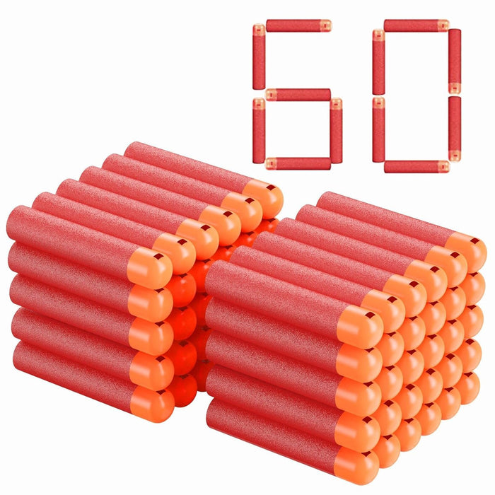 Retros Market Mega Dart Refill Pack for N-Strike Mega Series 60PCS