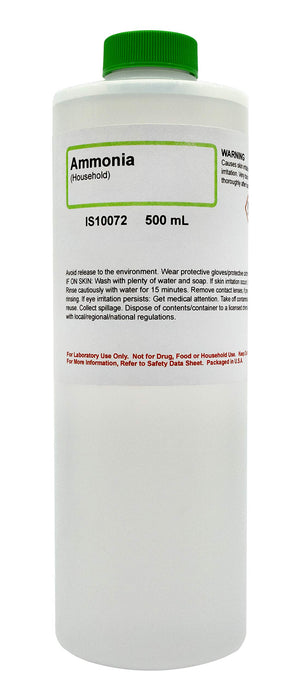 ALDON Household Ammonia Solution, 500mL - The Curated Chemical Collection