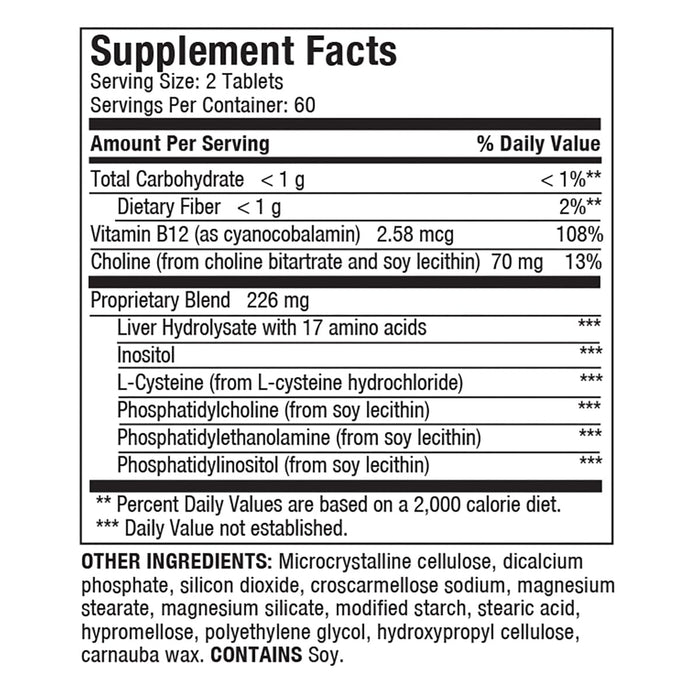 Liverite Liver Aid 120 Tablets - Liver Support, Liver Cleanse, Liver Care, Liver Function, Energy