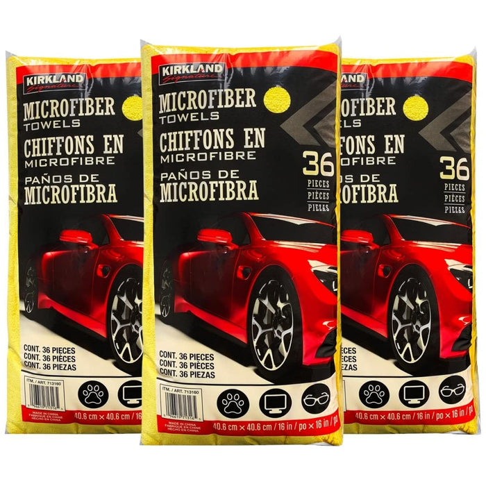 Kirkland (Kirkland) Microfiber Towel 108 Sheets (36 Sheets x 3 Pack) 713160