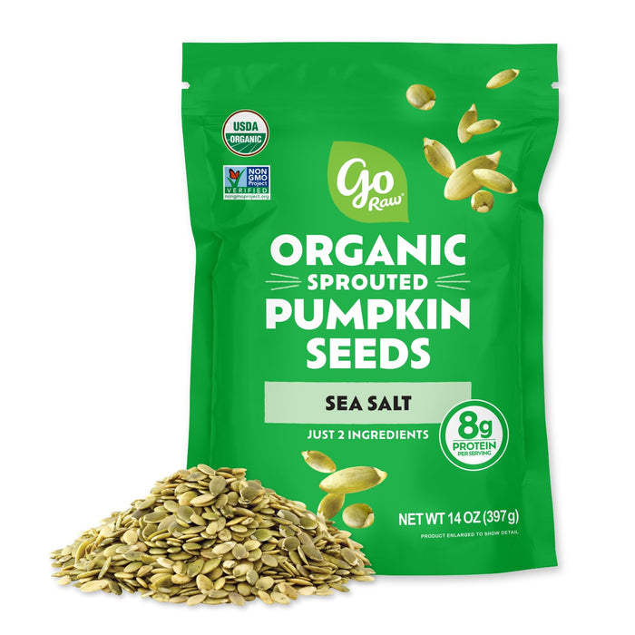 Go Raw Organic Sprouted Pumpkin Seeds, 14oz
