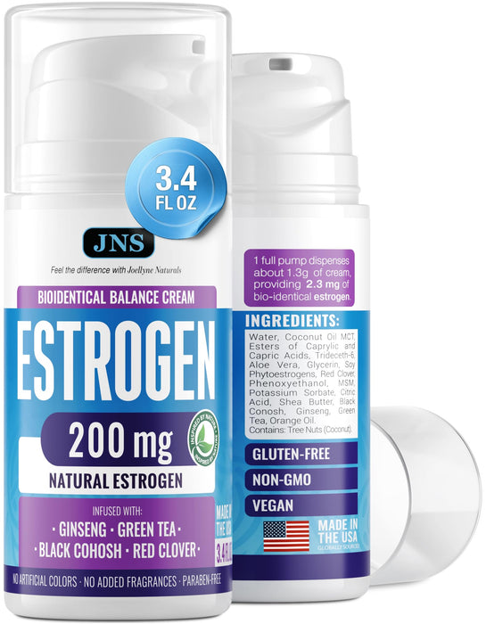 Estrogen Cream for Menopause Relief