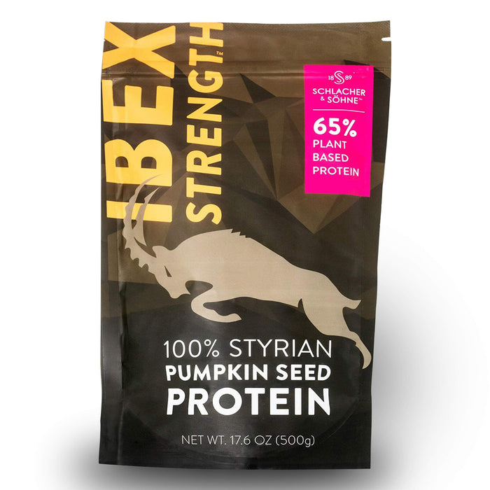 Schlacher & Söhne Styrian Pumpkin Seed Protein Powder: 100% Pure, Plant Protein, Non GMO, Gluten Free, Vegan, No Additives, Boost’s Immune System, Improves Digestion, Made in Austria 17.6 OZ
