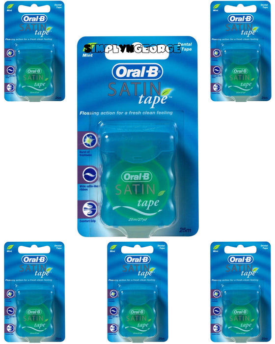 Oral-B Satin Tape, 25-Meters (6 Units)GET 20% OFF STOREWIDE!