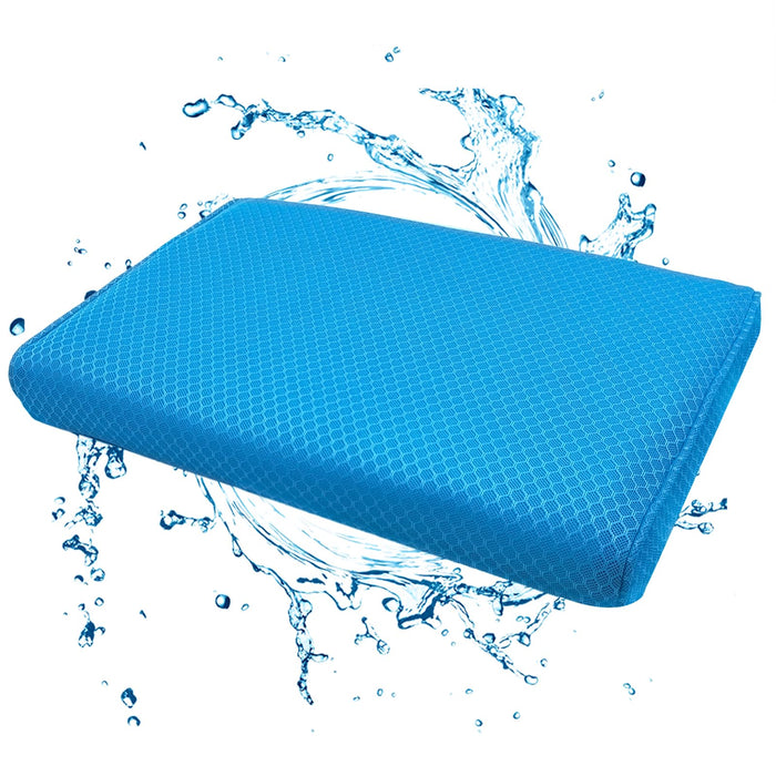Shower Seat Cushion for Shower Chairs, Transfer Benches in Bathtub, Cushion for Sauna, 3D Mesh Pad with Hook, Slip-Resistant, Design for Elderly, Senior, Handicap & Disabled