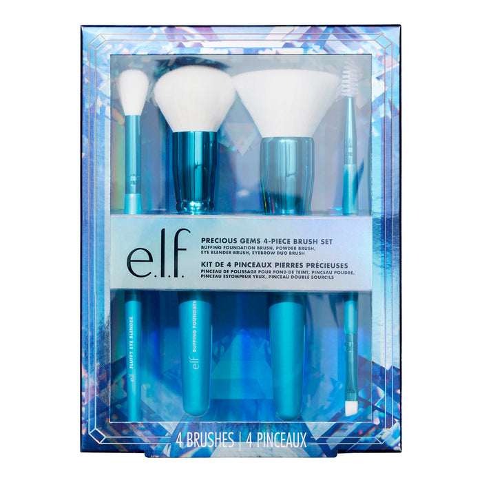 e.l.f, Precious Gems Brush Set - 4 pcs