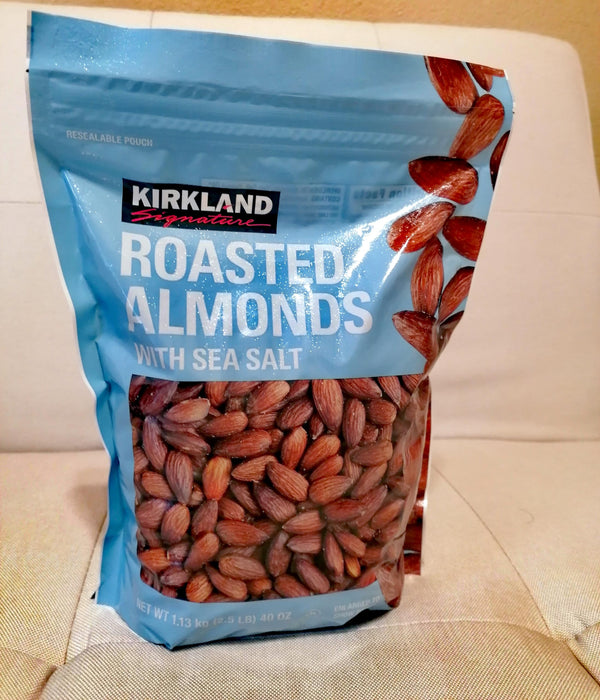 Kirkland Signature Roasted Almonds, Sea Salt, 2.5 Pounds