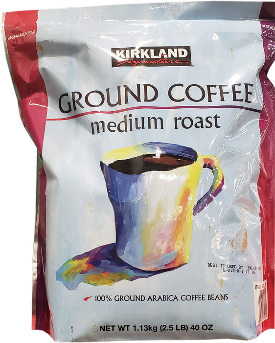 Kirkland Medium Roast Coffee-40 oz
