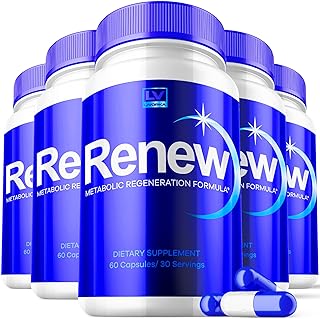 5 Pack - Renew, Renew Capsules, Renew Pills, Renew Capsules Advanced, 300 Capsules for 5 MonthsGET 20% OFF STOREWIDE!