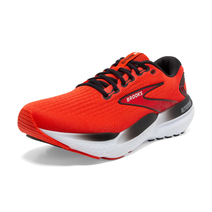 Brooks Men’s Glycerin 21 Neutral Running Shoe - Grenadine/Salsa/Black - 10 Medium